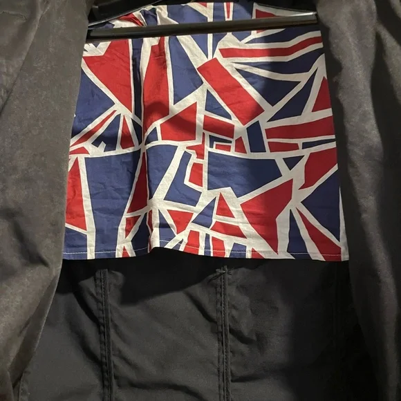 Women’s Black-BRITISH RACING INTERIOR MINI COOPER COAT. Two inside pockets - Picture 3 of 15